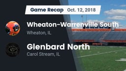 Recap: Wheaton-Warrenville South  vs. Glenbard North  2018