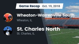 Recap: Wheaton-Warrenville South  vs. St. Charles North  2018