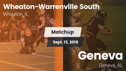 Matchup: Wheaton-Warrenville vs. Geneva  2019