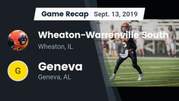 Recap: Wheaton-Warrenville South  vs. Geneva  2019