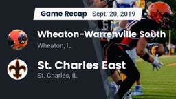 Recap: Wheaton-Warrenville South  vs. St. Charles East  2019