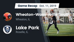 Recap: Wheaton-Warrenville South  vs. Lake Park  2019