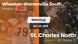Matchup: Wheaton-Warrenville vs. St. Charles North  2019