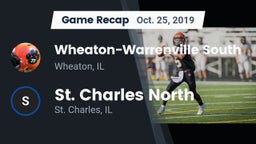 Recap: Wheaton-Warrenville South  vs. St. Charles North  2019
