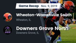 Recap: Wheaton-Warrenville South  vs. Downers Grove North 2019