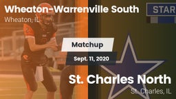 Matchup: Wheaton-Warrenville vs. St. Charles North  2020
