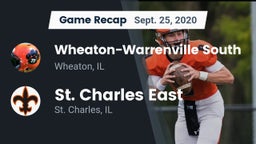 Recap: Wheaton-Warrenville South  vs. St. Charles East  2020