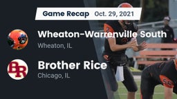 Recap: Wheaton-Warrenville South  vs. Brother Rice  2021