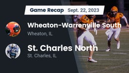 Recap: Wheaton-Warrenville South  vs. St. Charles North  2023