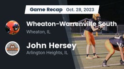 Recap: Wheaton-Warrenville South  vs. John Hersey  2023