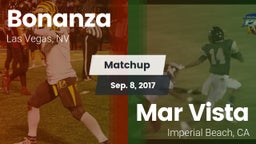 Matchup: Bonanza  vs. Mar Vista  2017