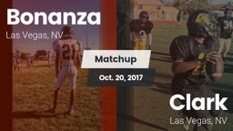 Matchup: Bonanza  vs. Clark  2017