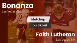 Matchup: Bonanza  vs. Faith Lutheran  2018