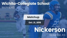 Matchup: Wichita-Collegiate vs. Nickerson  2016