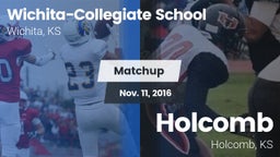Matchup: Wichita-Collegiate vs. Holcomb  2016