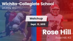 Matchup: Wichita-Collegiate vs. Rose Hill  2019
