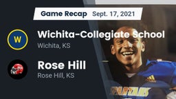 Recap: Wichita-Collegiate School  vs. Rose Hill  2021