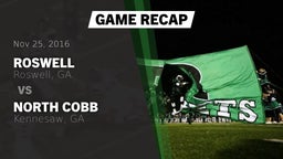 Recap: Roswell  vs. North Cobb  2016