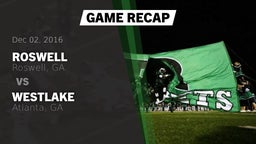 Recap: Roswell  vs. Westlake  2016