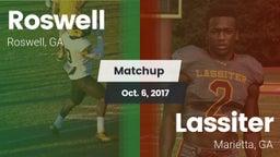 Matchup: Roswell  vs. Lassiter  2017