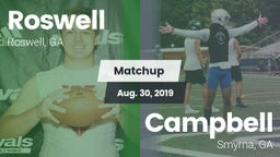 Matchup: Roswell  vs. Campbell  2019