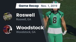 Recap: Roswell  vs. Woodstock  2019