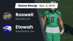 Recap: Roswell  vs. Etowah  2019