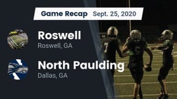 Recap: Roswell  vs. North Paulding  2020