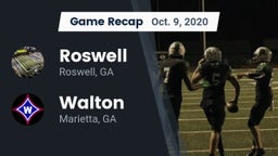 Recap: Roswell  vs. Walton  2020