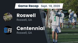 Recap: Roswell  vs. Centennial  2020
