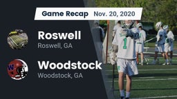 Recap: Roswell  vs. Woodstock  2020