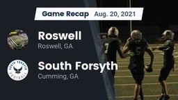 Recap: Roswell  vs. South Forsyth  2021