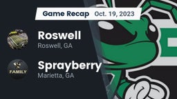 Recap: Roswell  vs. Sprayberry  2023