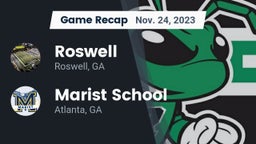 Recap: Roswell  vs. Marist School 2023