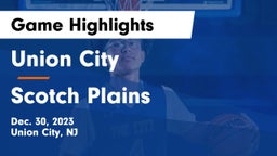 Union City  vs Scotch Plains  Game Highlights - Dec. 30, 2023