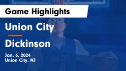 Union City  vs Dickinson  Game Highlights - Jan. 6, 2024