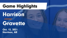 Harrison  vs Gravette  Game Highlights - Oct. 12, 2021