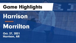 Harrison  vs Morrilton  Game Highlights - Oct. 27, 2021