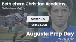 Matchup: Bethlehem Christian  vs. Augusta Prep Day  2018