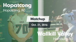 Matchup: Hopatcong vs. Wallkill Valley  2016