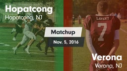 Matchup: Hopatcong vs. Verona  2016