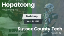 Matchup: Hopatcong vs. Sussex County Tech  2020