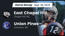 Recap: East Chapel Hill  vs. Union Pines  2018