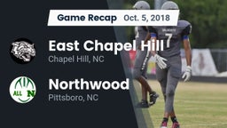 Recap: East Chapel Hill  vs. Northwood  2018