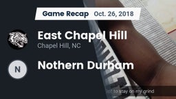 Recap: East Chapel Hill  vs. Nothern Durham  2018