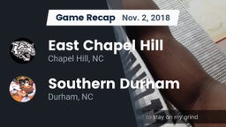 Recap: East Chapel Hill  vs. Southern Durham  2018