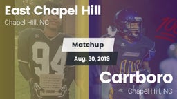 Matchup: East Chapel Hill vs. Carrboro  2019