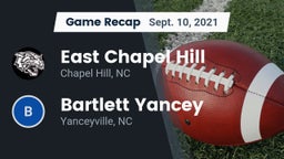Recap: East Chapel Hill  vs. Bartlett Yancey  2021