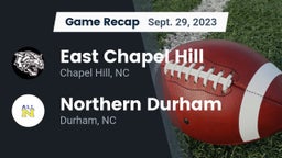 Recap: East Chapel Hill  vs. Northern Durham  2023
