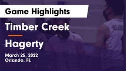 Timber Creek  vs Hagerty Game Highlights - March 25, 2022